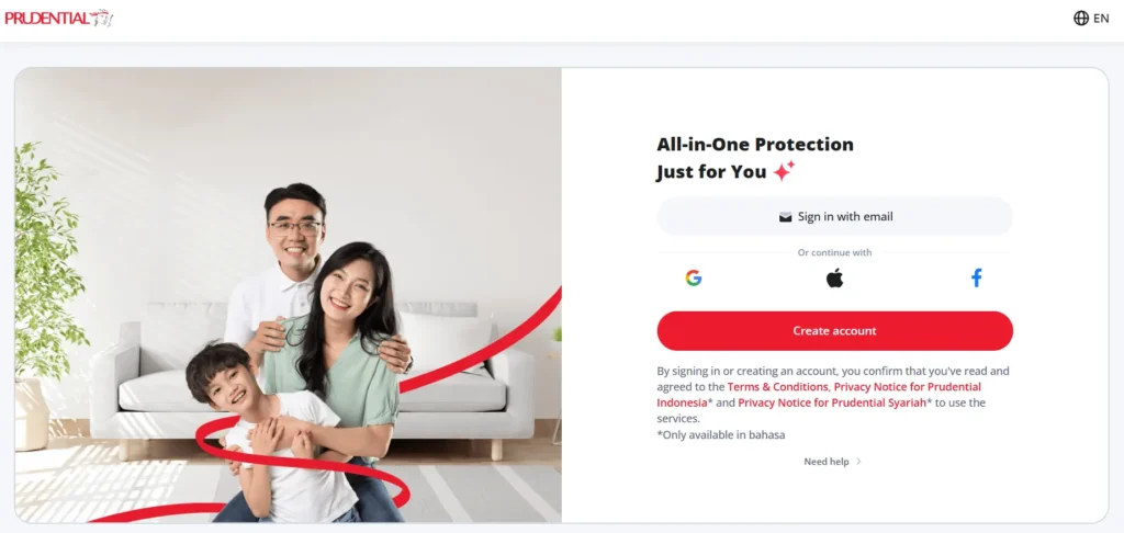 halaman PRUServices pengganti pruaccess