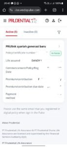 Polis aktif di PRUServices
