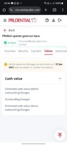 cash value di PRUServices