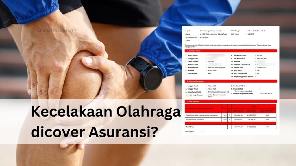 Apakah kecelakaan olahraga dicover asuransi​ - gambar bukti klaim asuransi prudential dengan case kecelakaan olahraga