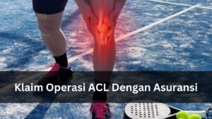 klaim operasi ACL dengan Asuransi - gambar menunjukkan cedera lutut karena olahraga